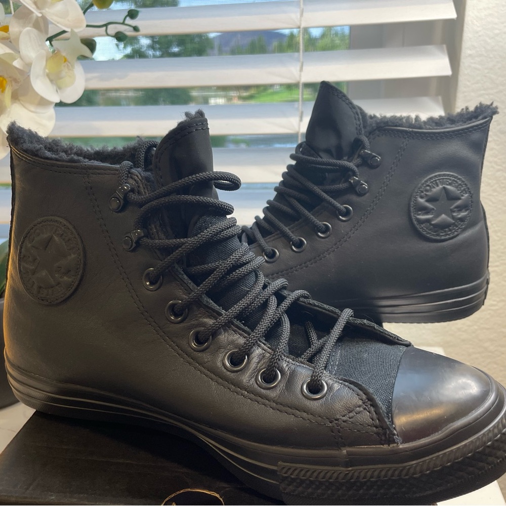 Converse Black High-Top Sneakers